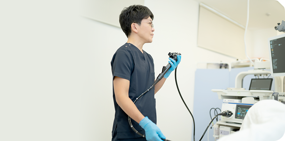 消化器内視鏡専門医による個々のニーズに応じた内視鏡検査