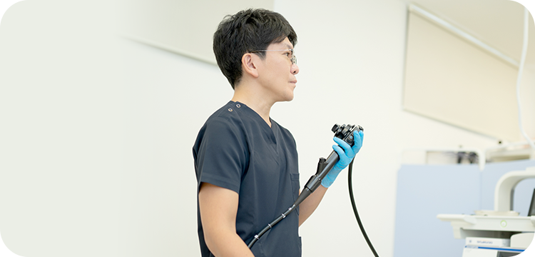 消化器内視鏡専門医による個々のニーズに応じた内視鏡検査